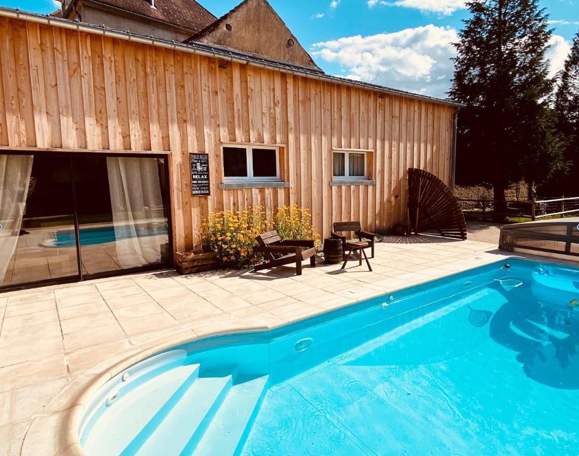 Pool House-L'Hirondelle De Sermizelles- Grand Jardin, Calme Et Nature Aux Portes Du Morvan ภายนอก รูปภาพ