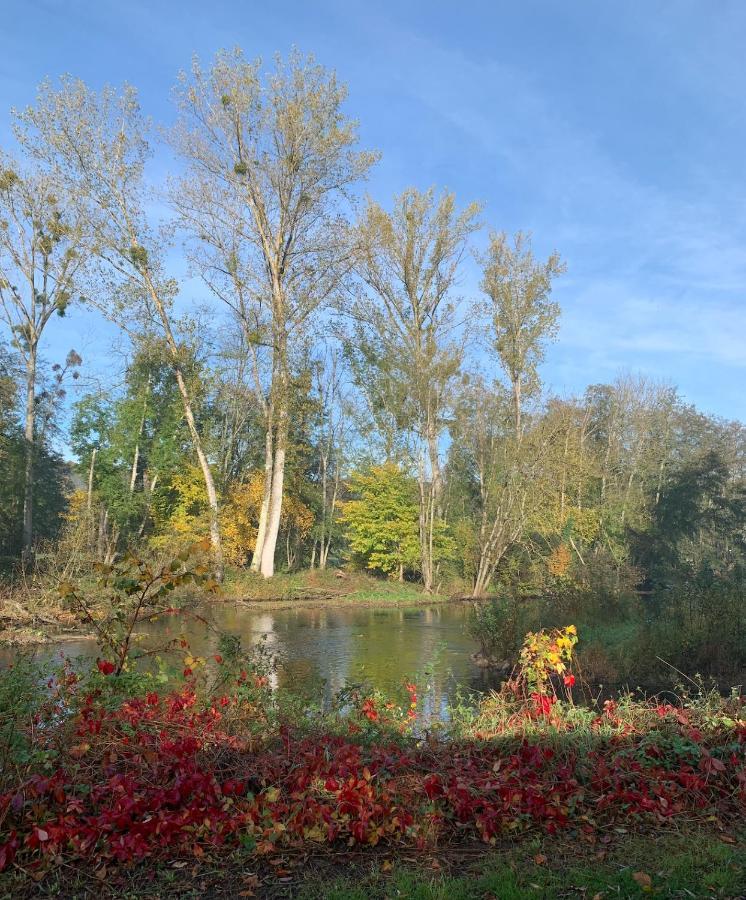 Pool House-L'Hirondelle De Sermizelles- Grand Jardin, Calme Et Nature Aux Portes Du Morvan ภายนอก รูปภาพ